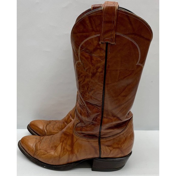 Tony Lama VTG Cowboy Boots Size Mens US 10 E Style 5084 - Picture 14 of 16